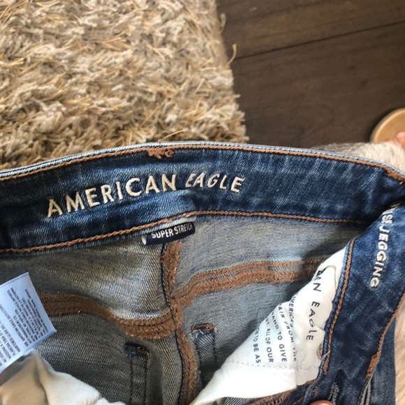 High rise jeggings American eagle double zero - Picture 3 of 5